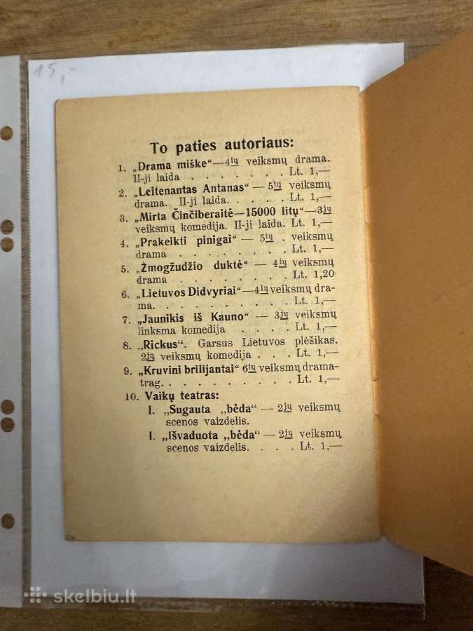 Kruvini Brilijantai 1935 m. - nuotraukos Nr. 7