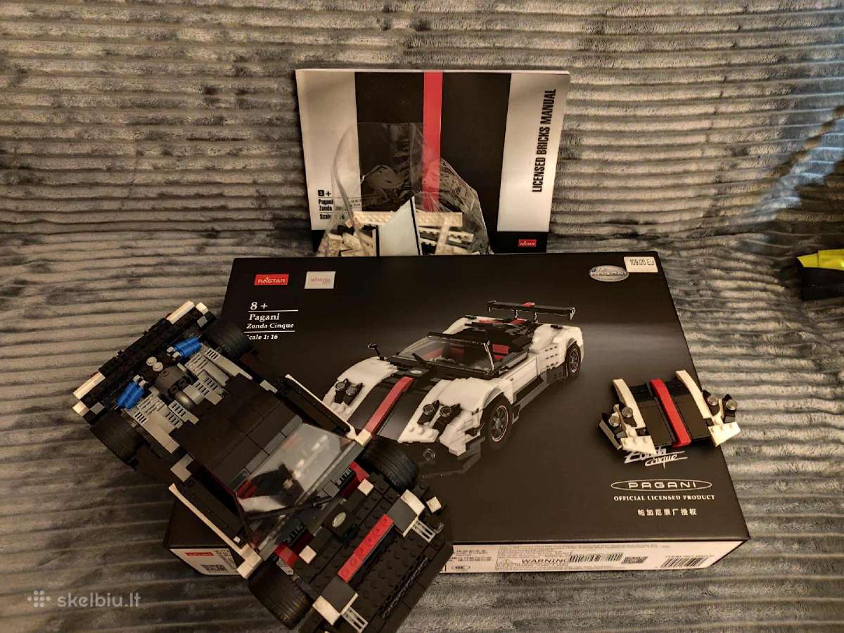 Surenkamas automodelis Pagani Zonda Cinque Bricks