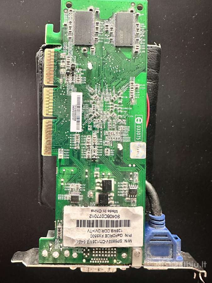 Sparkle geforce fx-5500 agp vaizdo plokštė - nuotraukos Nr. 2