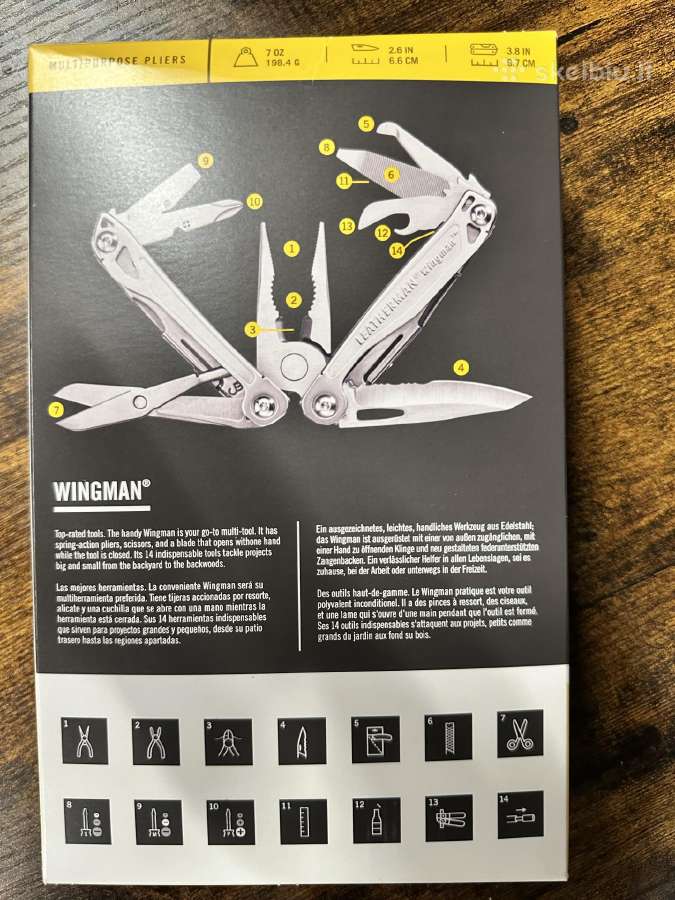 Leatherman wingman - nuotraukos Nr. 2