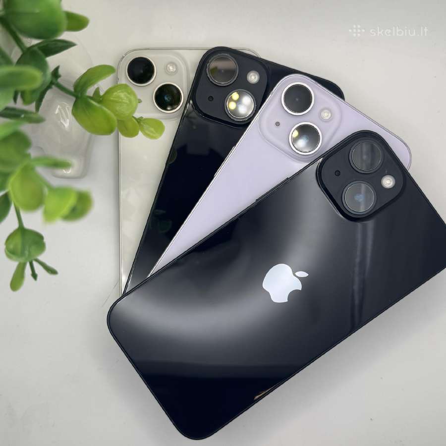 Ekspoziciniai iPhone 14 128 GB su garantija!