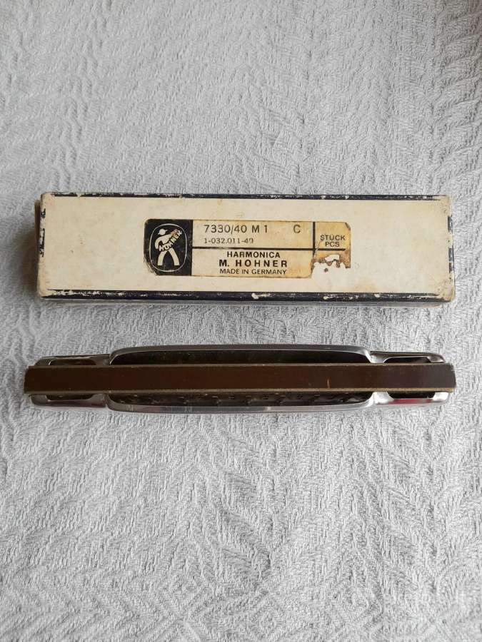 Antikvarinė lūpinė armonikėlė "Hohner" - nuotraukos Nr. 4