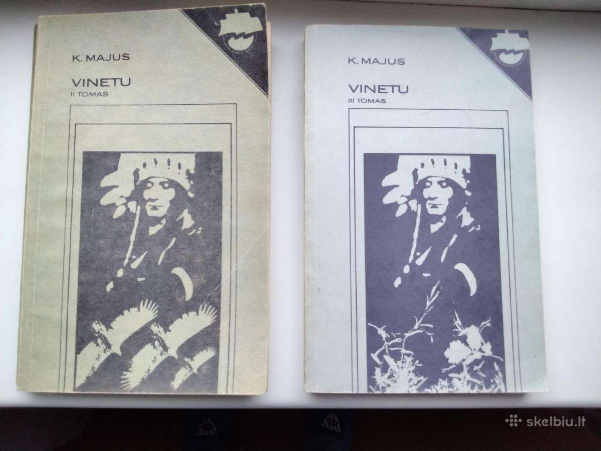 K. Majus. Vinetu. Antras, trečias tomai