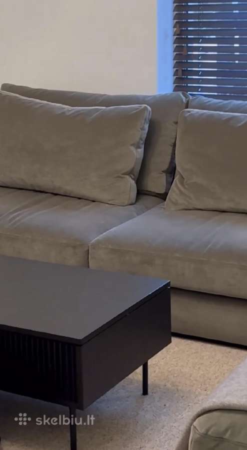 Vilmers burrow sofa su pufu 270x114cm - nuotraukos Nr. 2