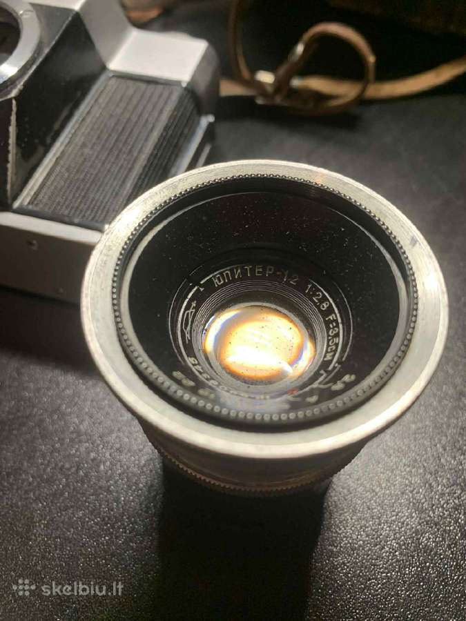 Fotoaparatas zenit b bei obijektyvai - nuotraukos Nr. 4