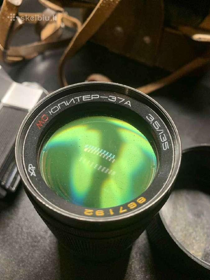 Fotoaparatas zenit b bei obijektyvai - nuotraukos Nr. 5