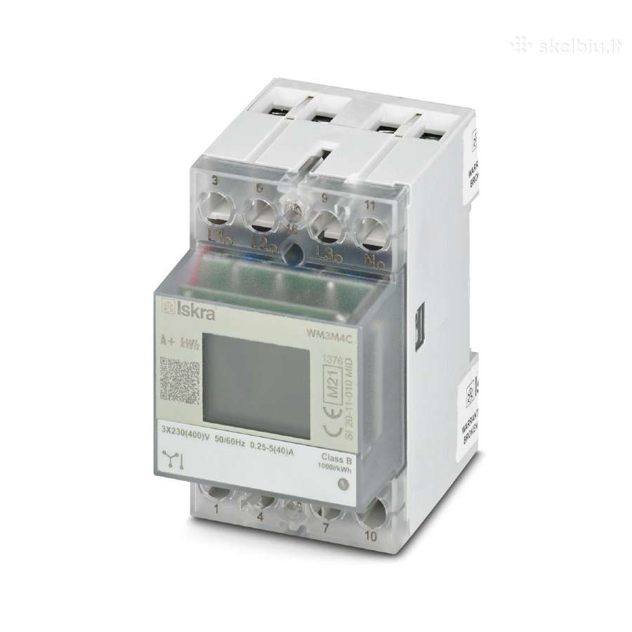 Energijos skaitiklis 4p 3f