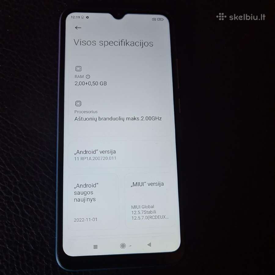Xiaomi redmi 9a - nuotraukos Nr. 2