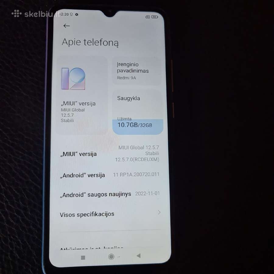 Xiaomi redmi 9a - nuotraukos Nr. 3
