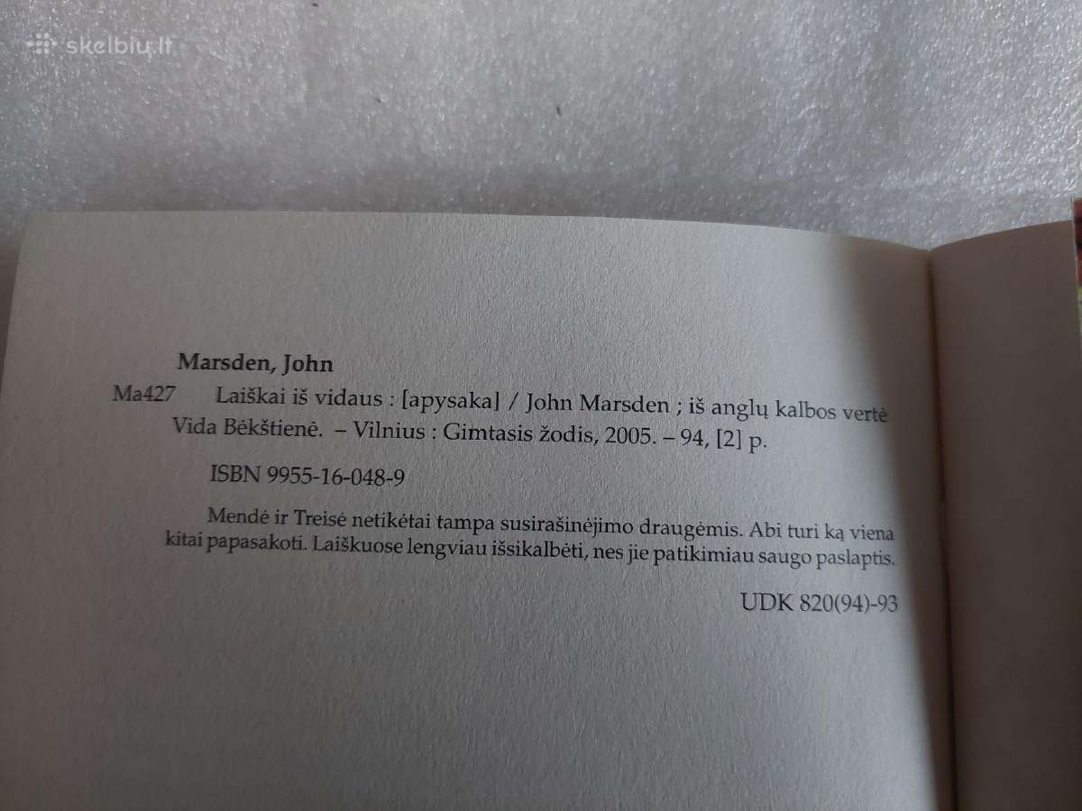 Laiškai iš vidaus - nuotraukos Nr. 3