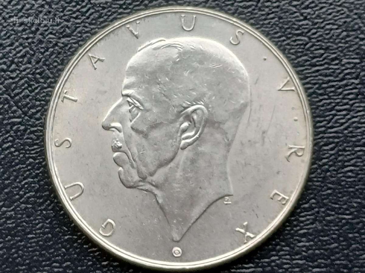 (635) 5 kronos 1938m. Švedija sidabras - nuotraukos Nr. 2