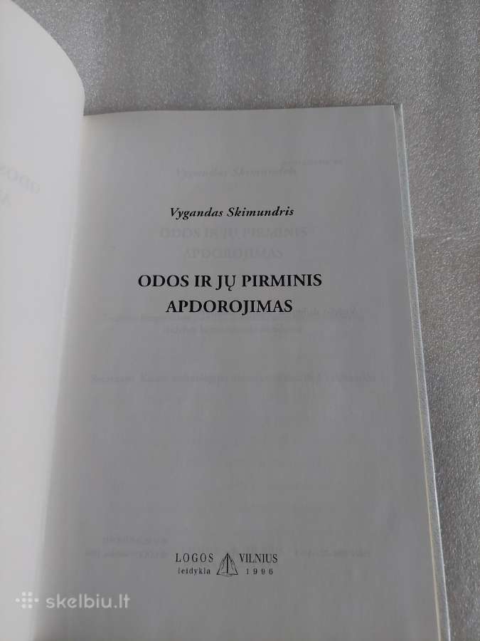 Odos ir jų pirminis apdorojimas - nuotraukos Nr. 2