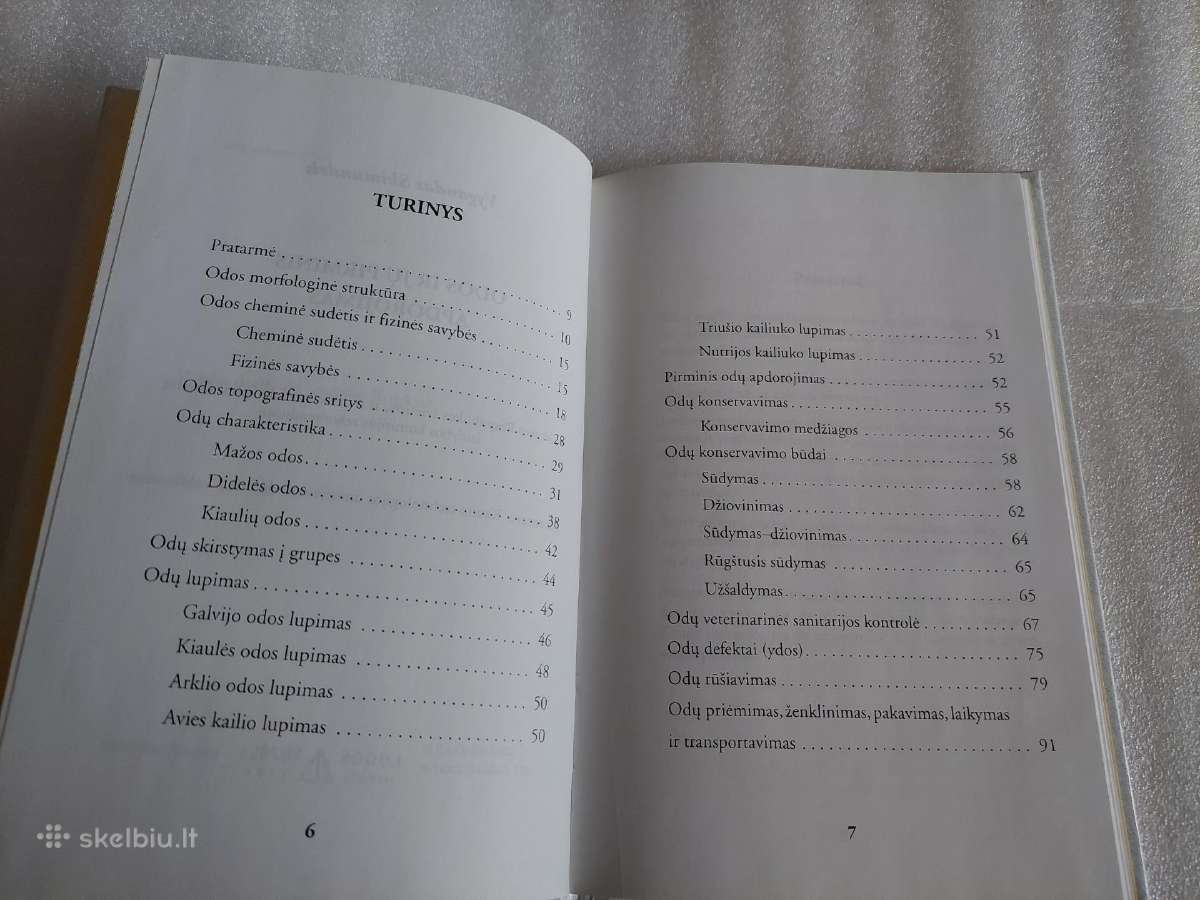 Odos ir jų pirminis apdorojimas - nuotraukos Nr. 3