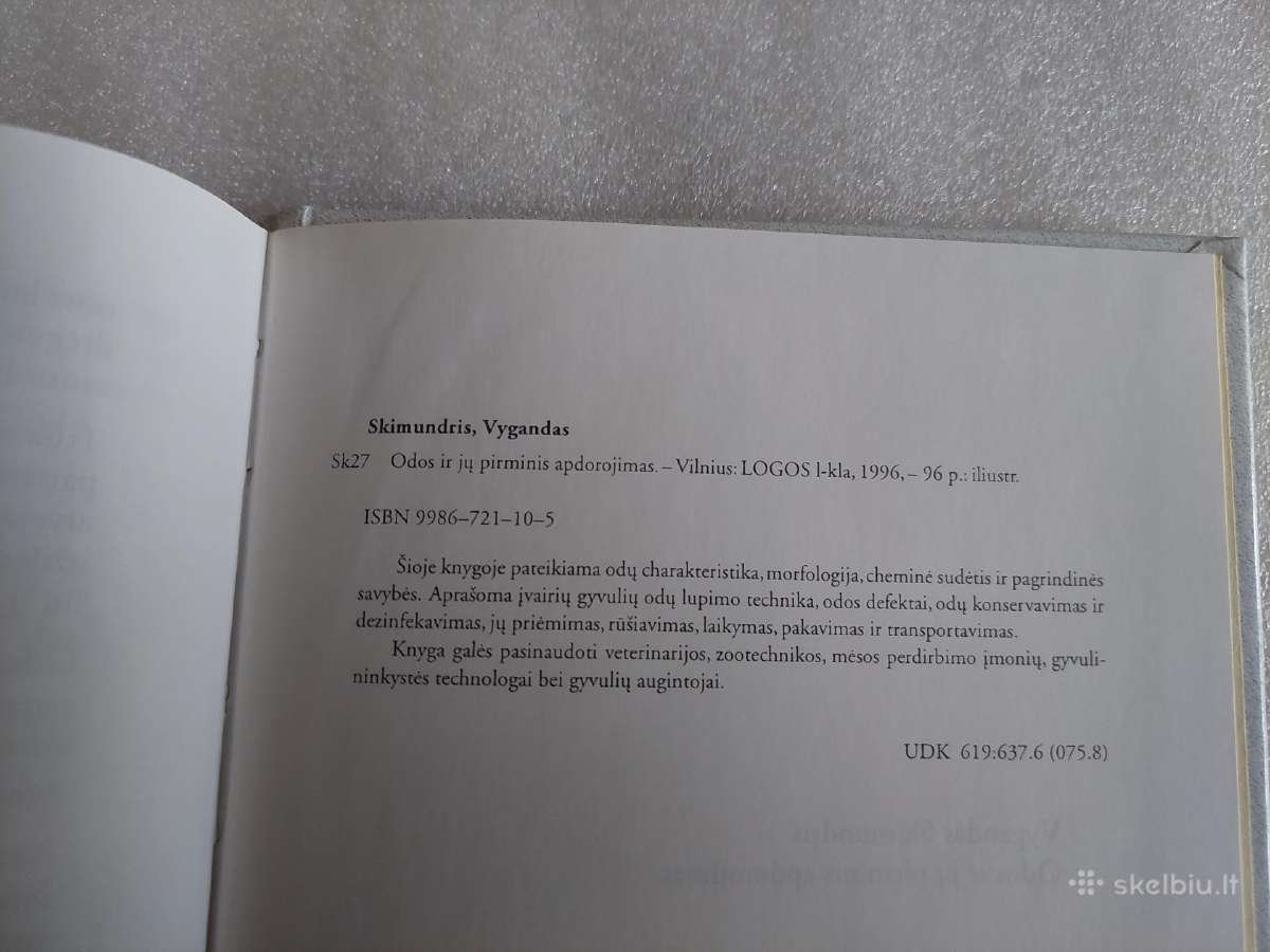Odos ir jų pirminis apdorojimas - nuotraukos Nr. 6