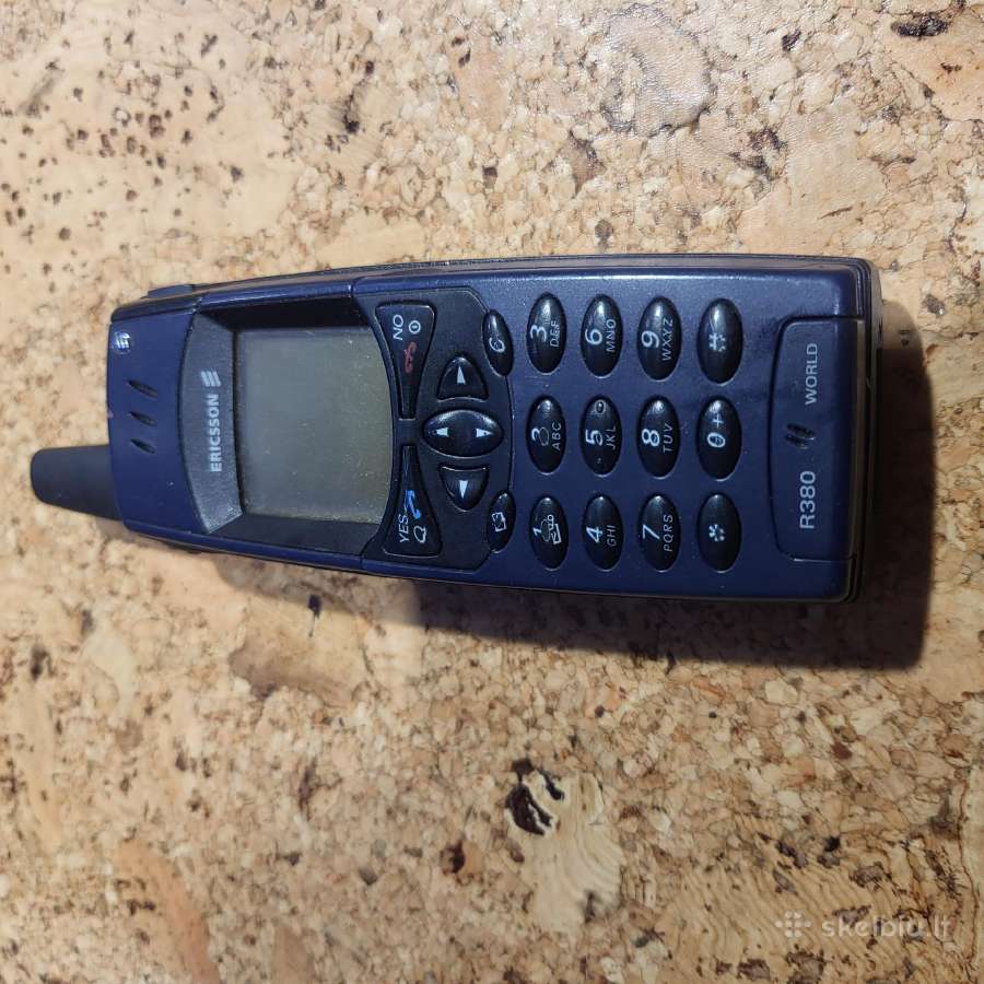 Retas Ericsson r380 - nuotraukos Nr. 2