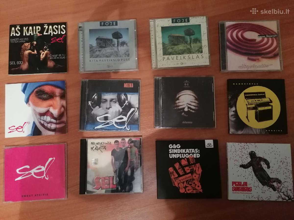 Lietuviški CD, Dvd, ir kasetės