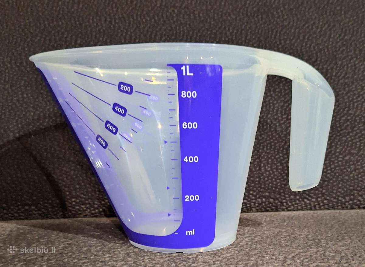 Tupperware matavimo ąsotis 1l