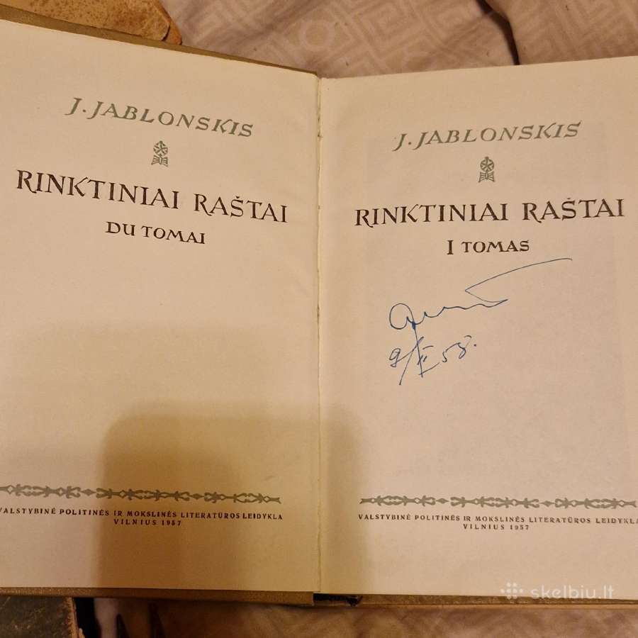 Antikvarinės knygos - nuotraukos Nr. 5