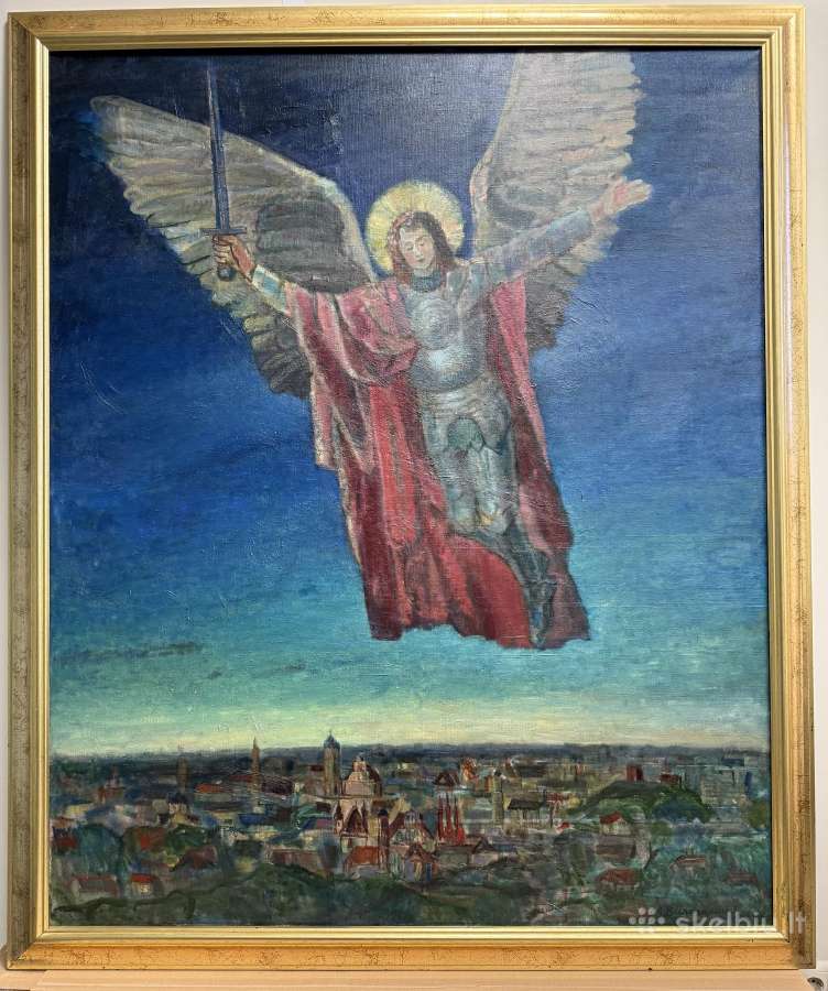 Dailininko Antano Beinaravičiaus paveikslas Sargas