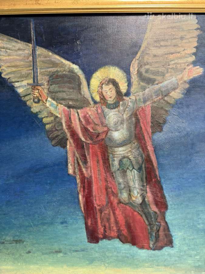 Dailininko Antano Beinaravičiaus paveikslas Sargas - nuotraukos Nr. 2
