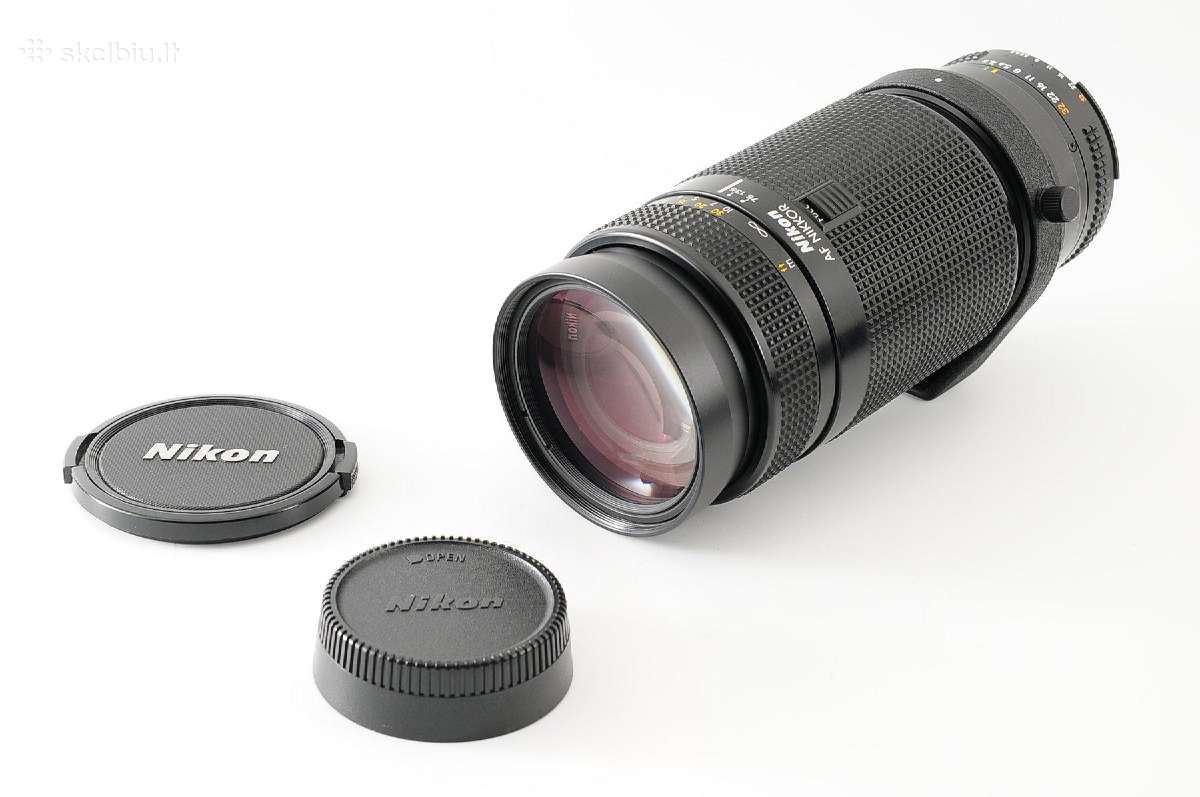 Nikon Af Nikkor 4.5-5.6/75-300mm objektyvas - nuotraukos Nr. 2