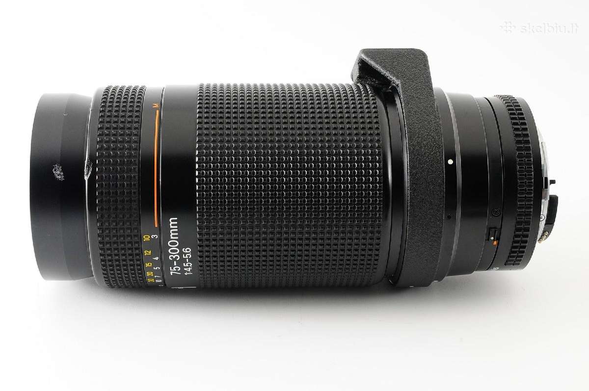 Nikon Af Nikkor 4.5-5.6/75-300mm objektyvas - nuotraukos Nr. 4
