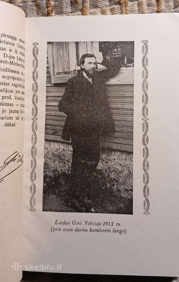 Liudas Gira 1928m. Raštai. 1 tomas. . Lyrika. - nuotraukos Nr. 3