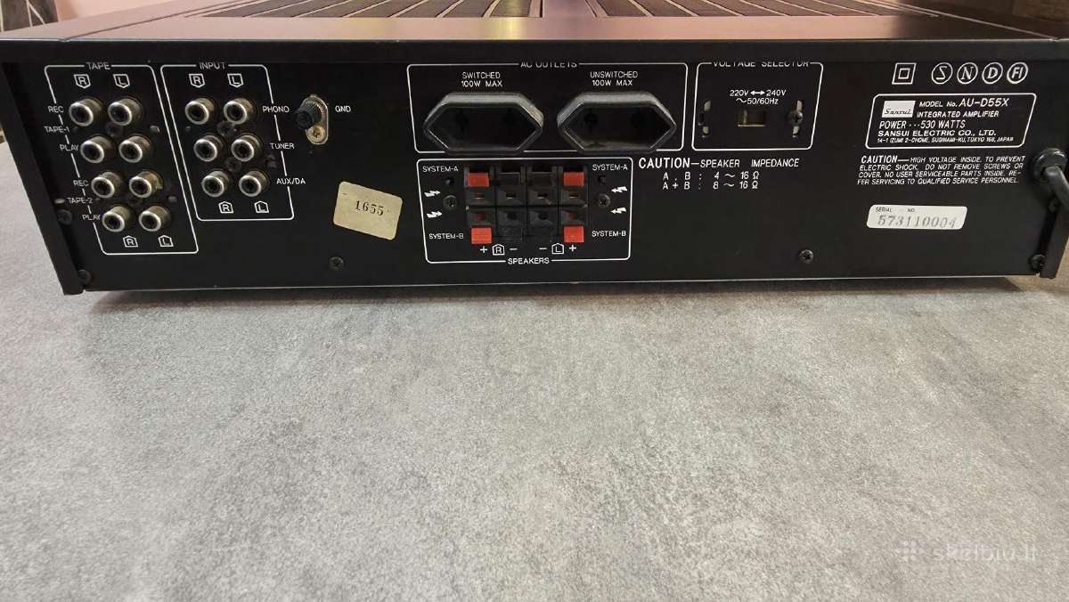 Sansui au d55x - nuotraukos Nr. 4