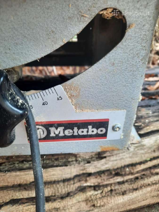 Parduodamos Metabo isilginio pjovimo stakles - nuotraukos Nr. 2