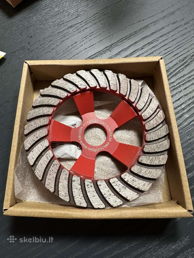 Deimantinis šlifavimo diskas Flex Turbo-jet 125x22