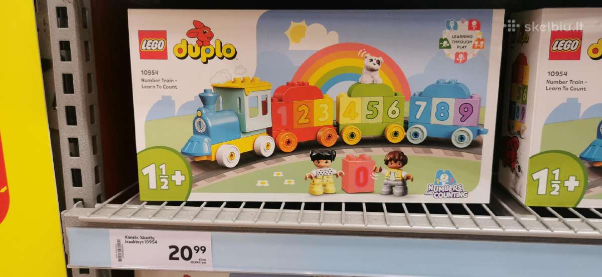 Lego duplo 10954 traukinukas konstruktorius - nuotraukos Nr. 2