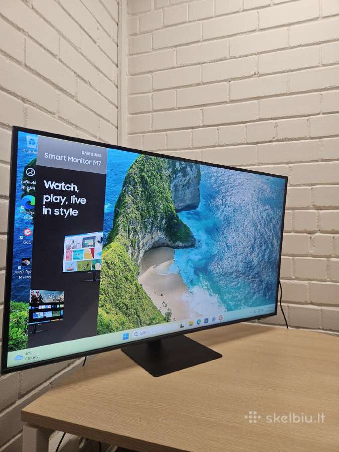 Samsung M7 S43bm700up 43" 4k Smart Monitor - nuotraukos Nr. 2