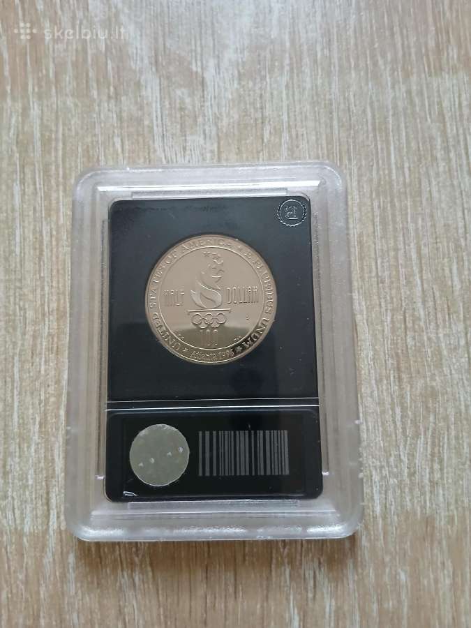 JAV 1996 Xxvi Olympiad- Swimming Half Dollar Proof - nuotraukos Nr. 3