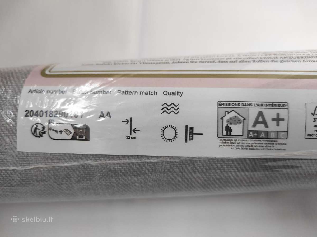 Tapetai balti ir pilki 0.53x 10 , 8vnt. Ir 6 vnt. - nuotraukos Nr. 8