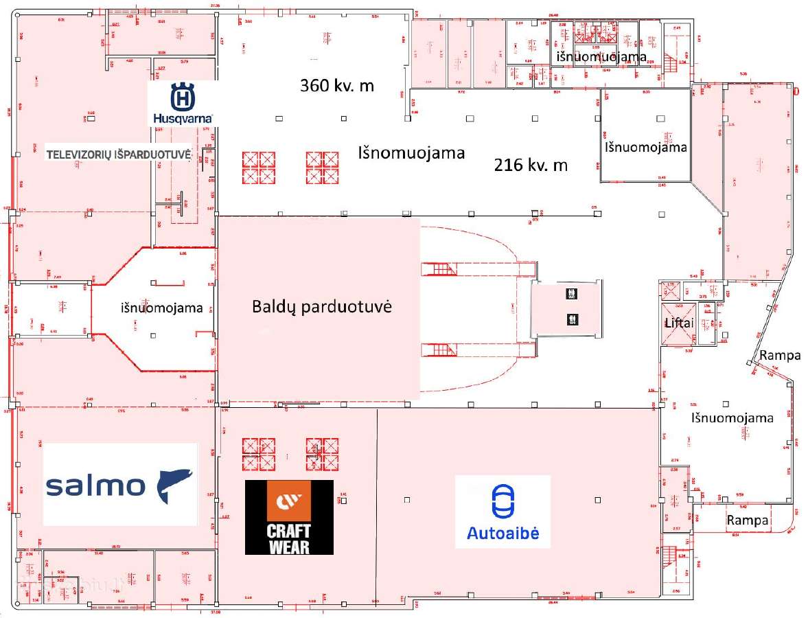 Prekybinių patalpų nuoma Klaipėdoje - nuotraukos Nr. 26