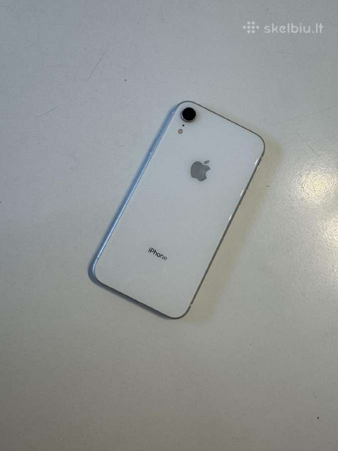 Apple iPhone Xr 128gb white 100%