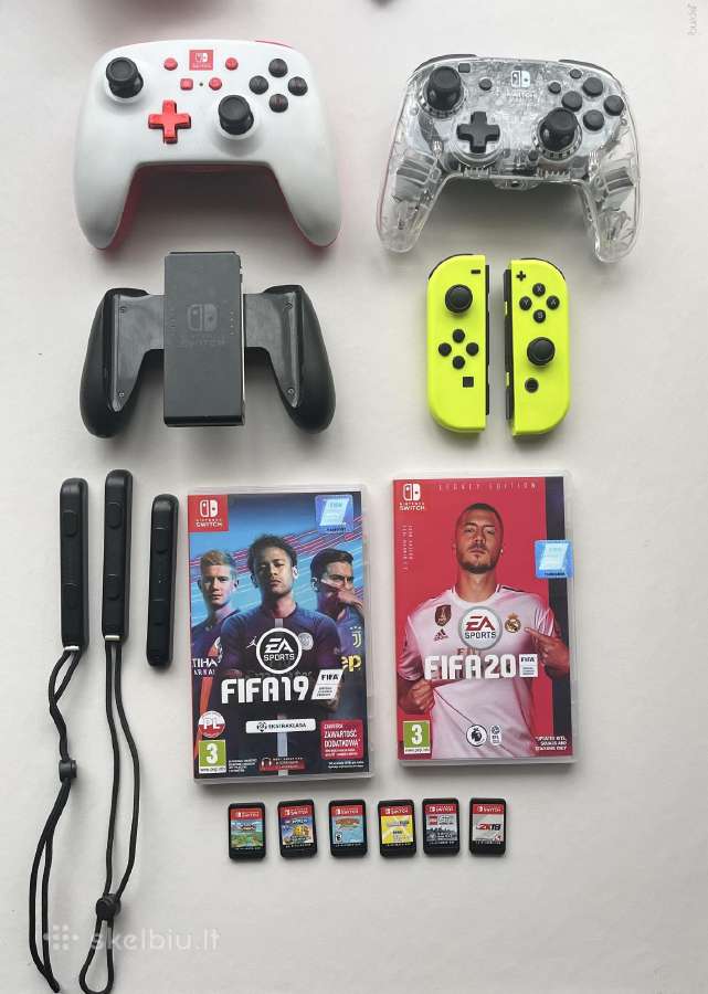 Nintendo Switch priedai, zaidimai