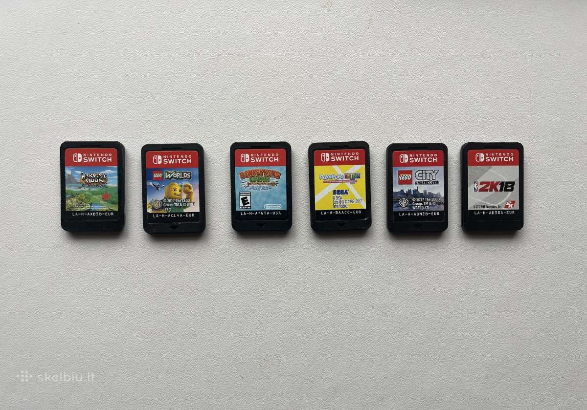 Nintendo Switch priedai, zaidimai - nuotraukos Nr. 2