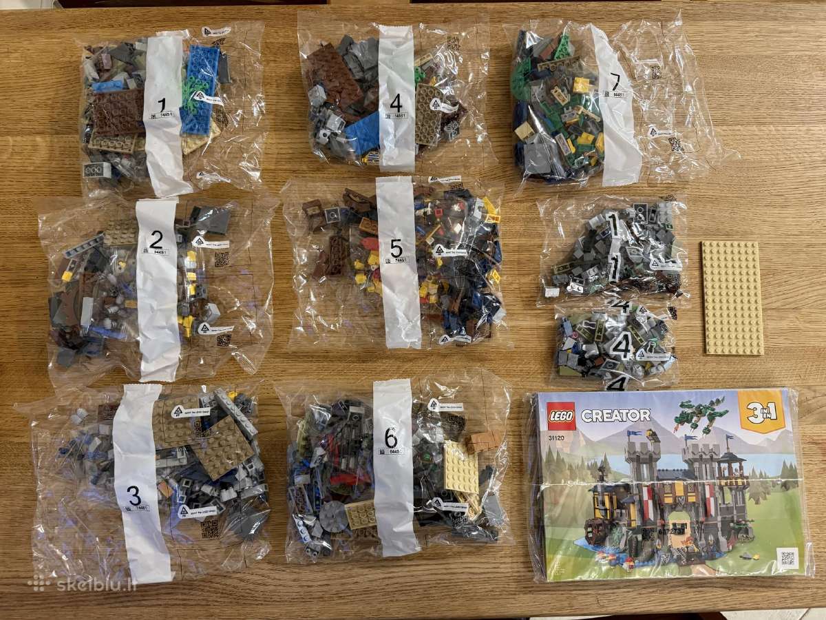Lego Creator Viduramžių pilis 31120 - nuotraukos Nr. 3