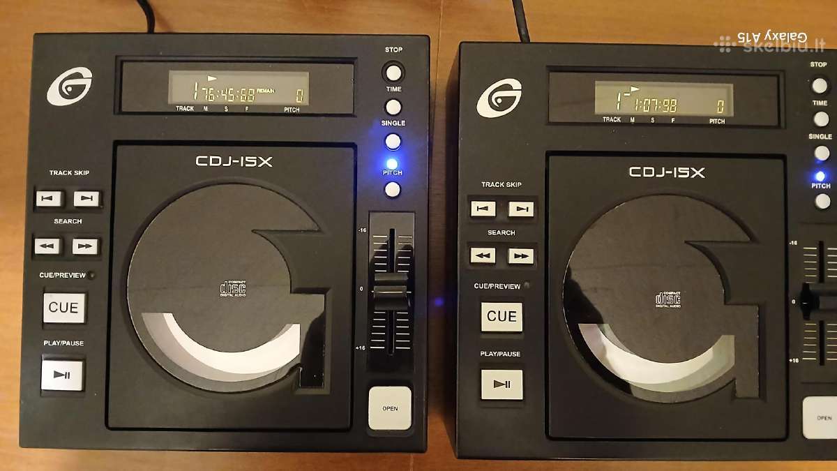 Veikiantys CD-CD-r grotuvai Gemini Cdj-15x - nuotraukos Nr. 5
