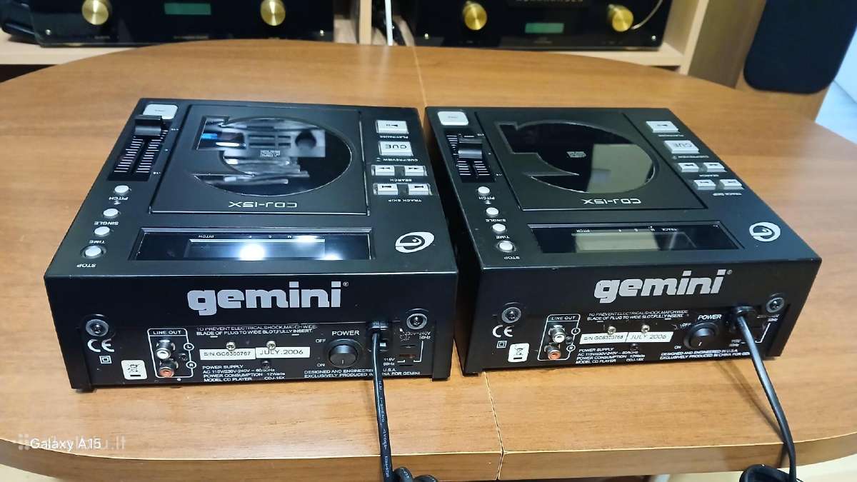 Veikiantys CD-CD-r grotuvai Gemini Cdj-15x - nuotraukos Nr. 7
