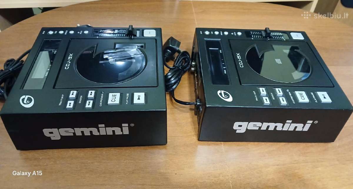 Veikiantys CD-CD-r grotuvai Gemini Cdj-15x - nuotraukos Nr. 8