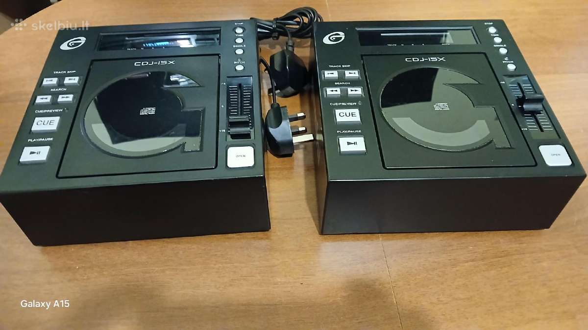 Veikiantys CD-CD-r grotuvai Gemini Cdj-15x - nuotraukos Nr. 9