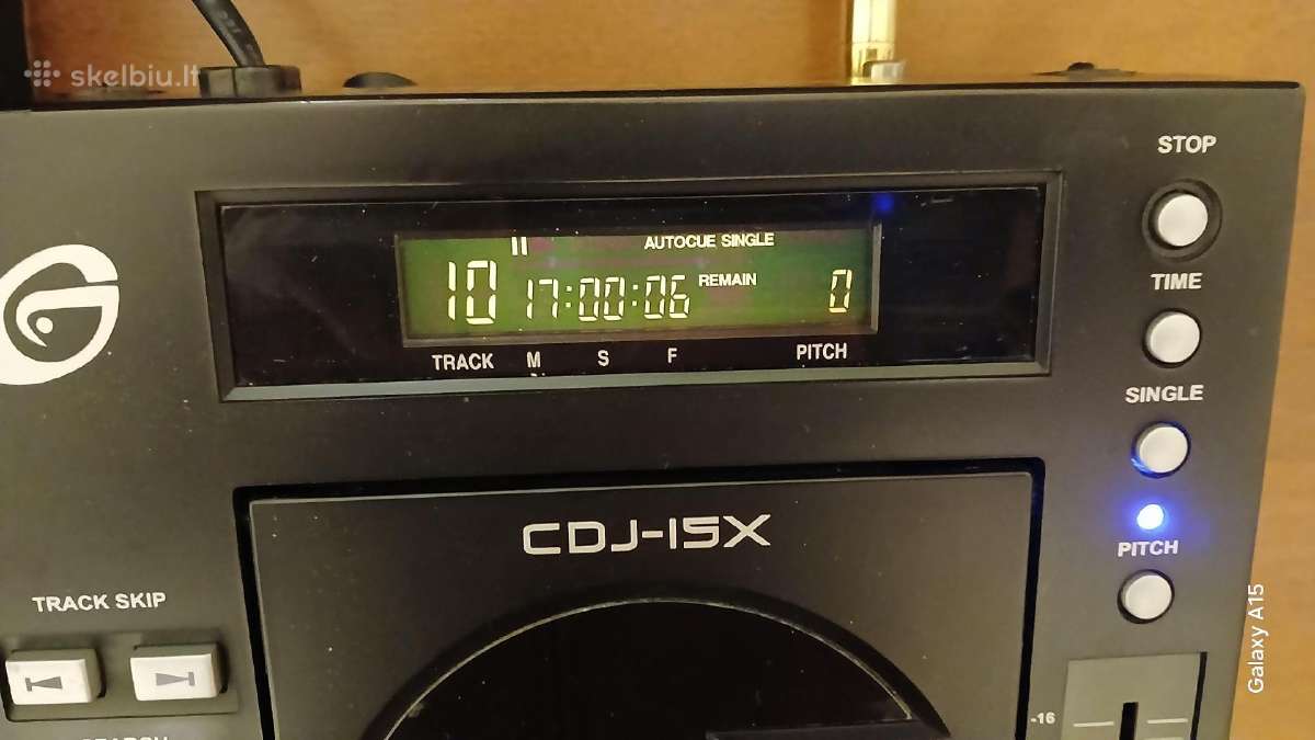 Veikiantys CD-CD-r grotuvai Gemini Cdj-15x - nuotraukos Nr. 6