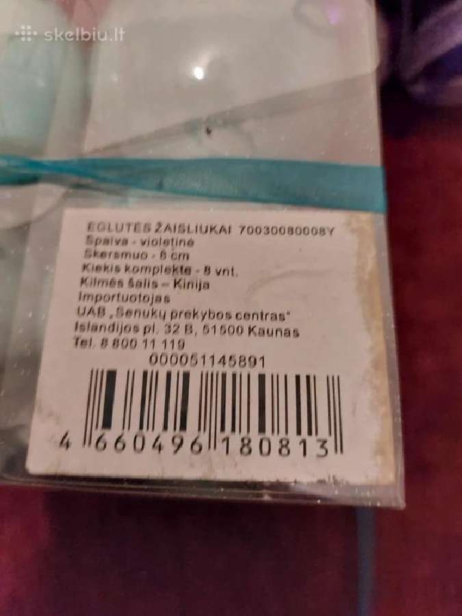 Žaisliukai ant eglutės - nuotraukos Nr. 9