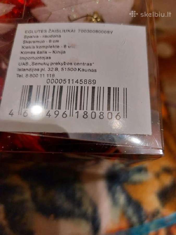 Žaisliukai ant eglutės - nuotraukos Nr. 10