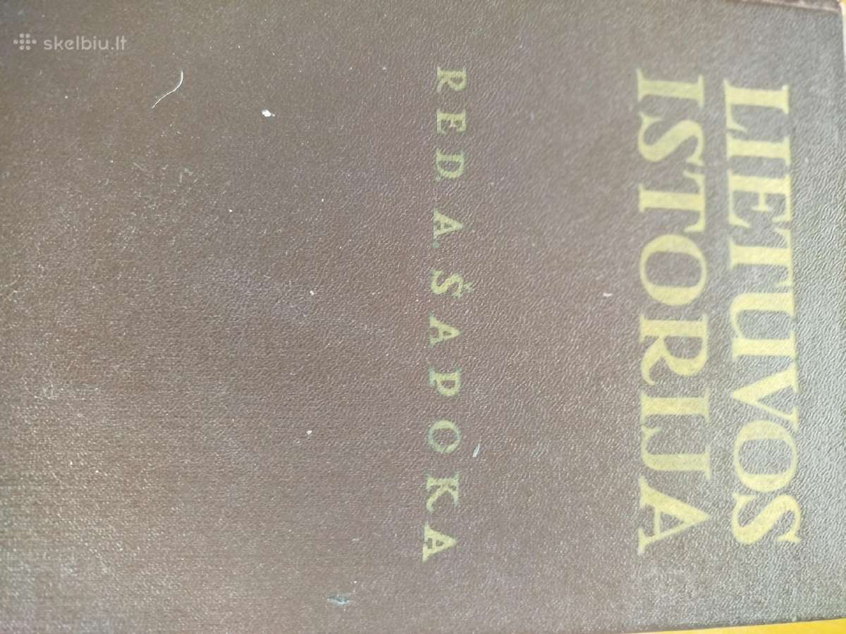 A.Šapokos knyga Lietuvos istorija - nuotraukos Nr. 2