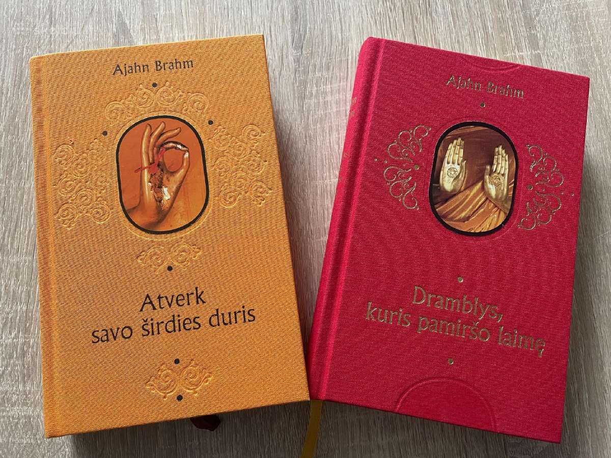 Ajahn Brahm knygų komplektas