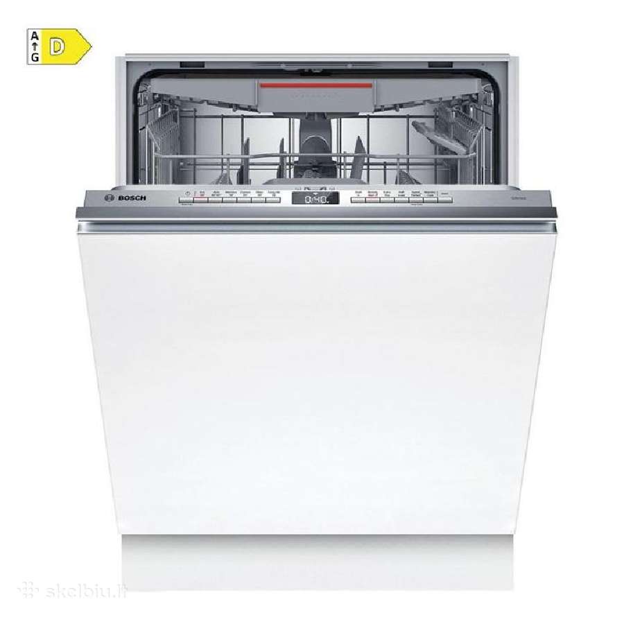 "Bosch" 4 Smh4hvx00g pilnai integruojama indaplove