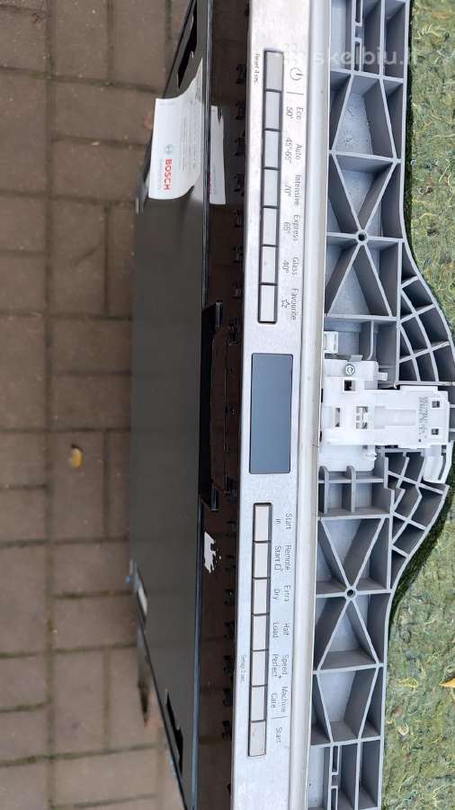 "Bosch" 4 Smh4hvx00g pilnai integruojama indaplove - nuotraukos Nr. 9